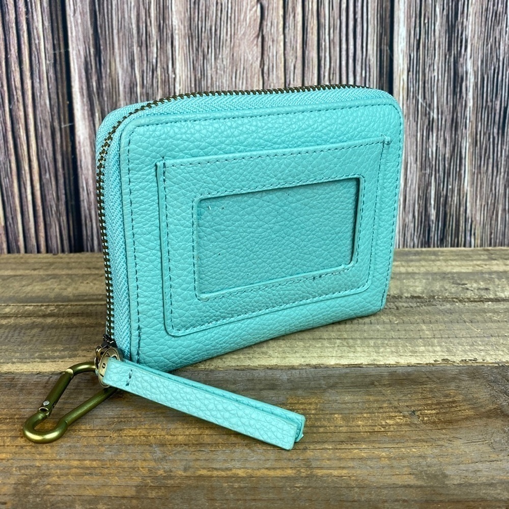 Joy Teal Leather Wallet